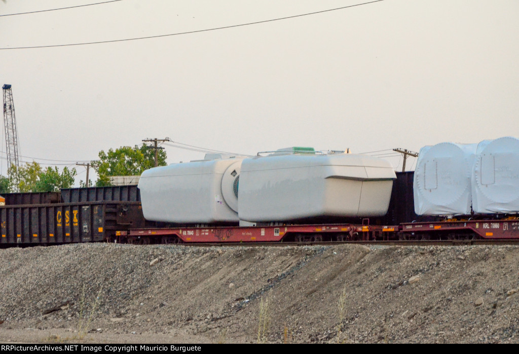 KRL Flat car with load